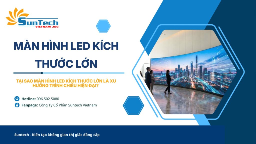 màn hình led kích thước lớn