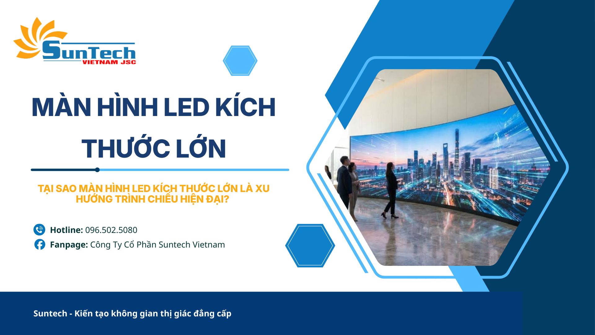 màn hình led kích thước lớn